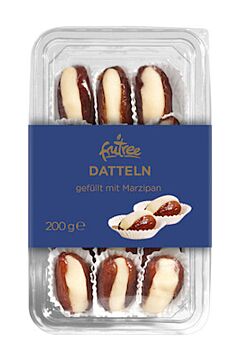 Datteln getrocknet gefüllt mit Marzipan 200 g